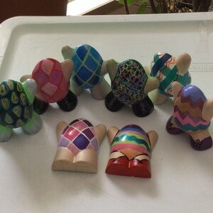 Hand-Painted Colorful egg buddies!